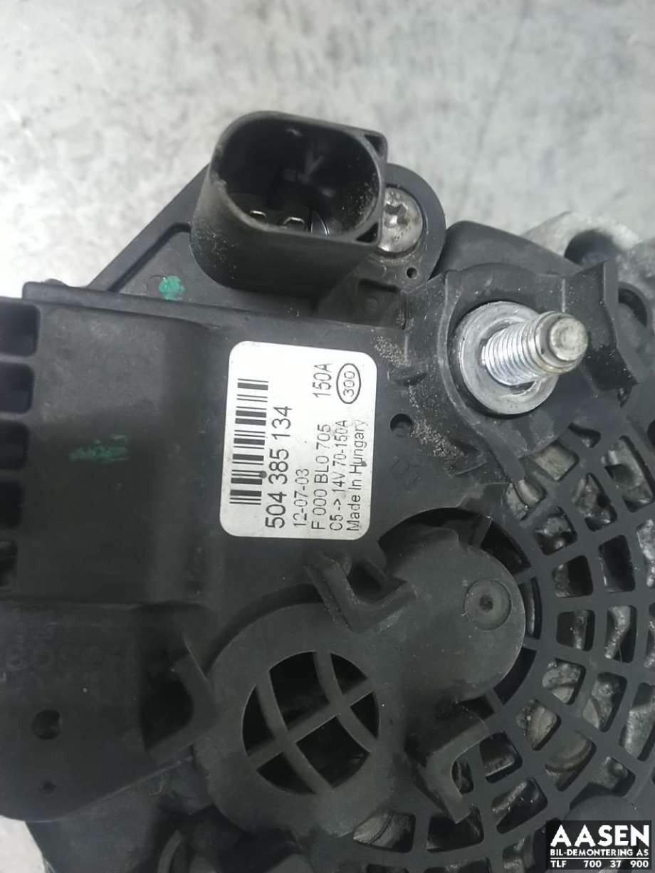 Dynamo diesel til Fiat Ducato 2007-2013 (504385134|5802170711|71796481)
