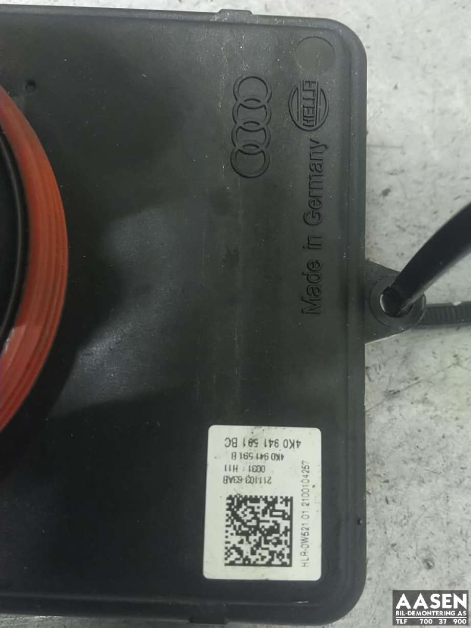 Styreenhet xenon/ballast til Audi e-tron 2018-->>  (4K0 941 591 BC|)