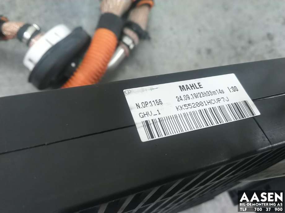 Varmeapparat PTC-heater til Renault Zoe 2019-->> (Fase 2)  