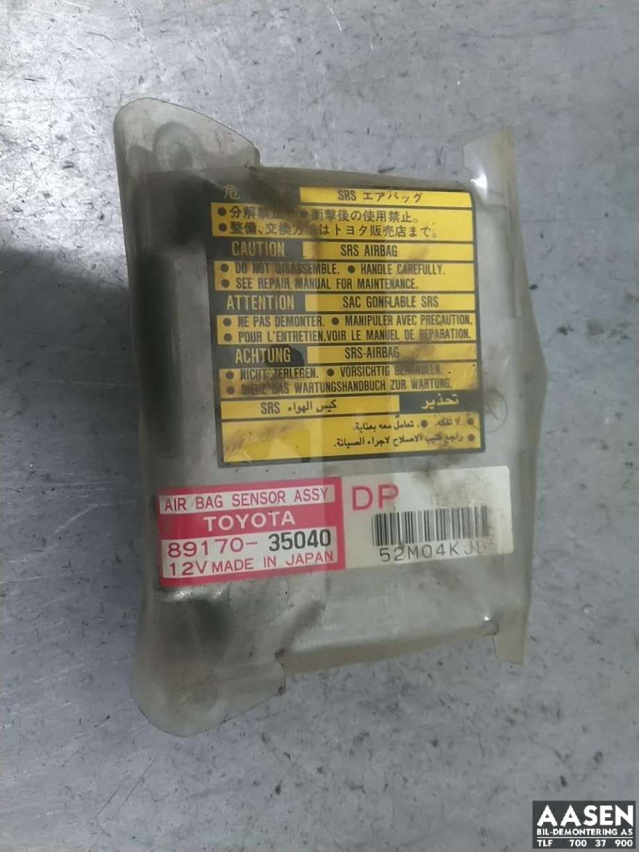 Airbag elektronikk til Toyota Land Cruiser 90, 1996-2002  (89170-35040)