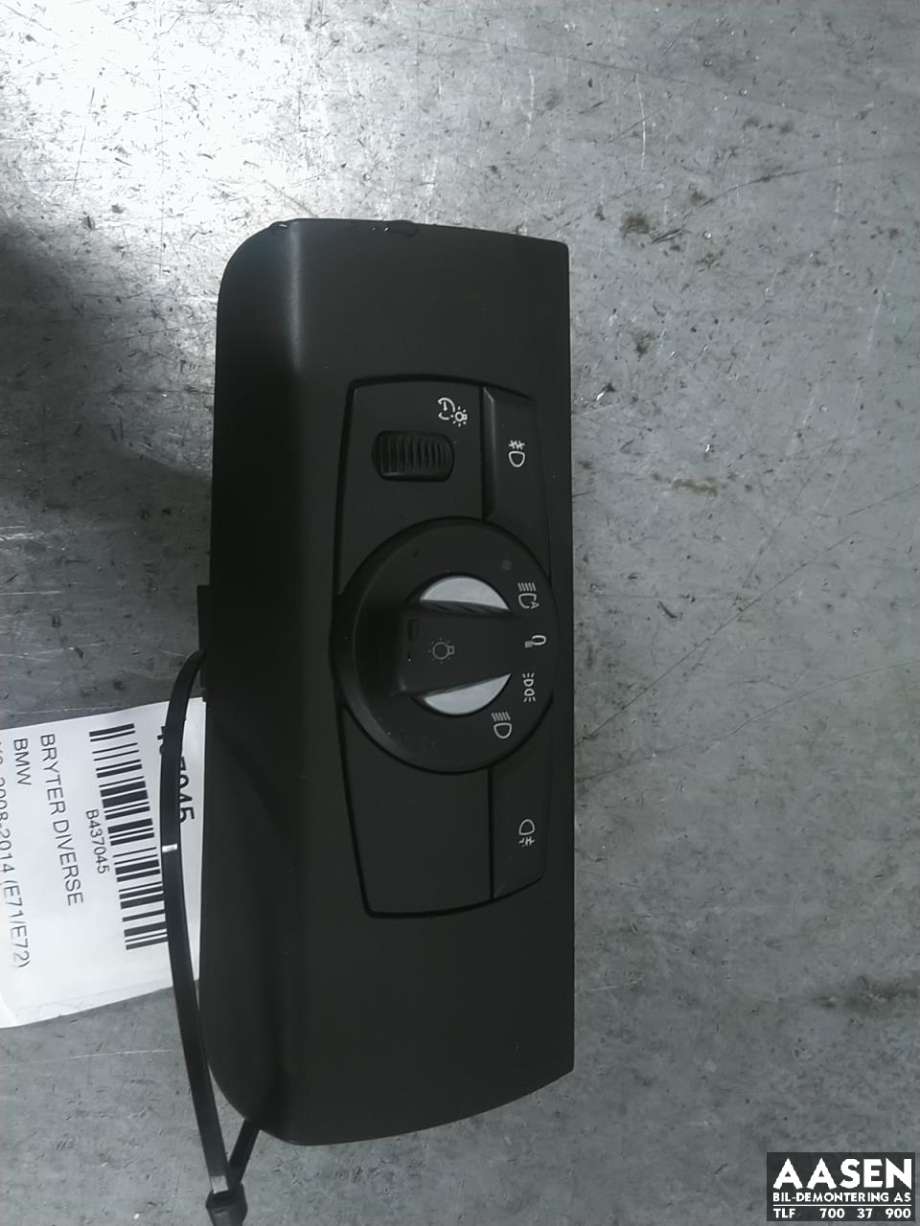 Bryter diverse til BMW X6, 2008-2014 (E71/E72) (E71/E72) 