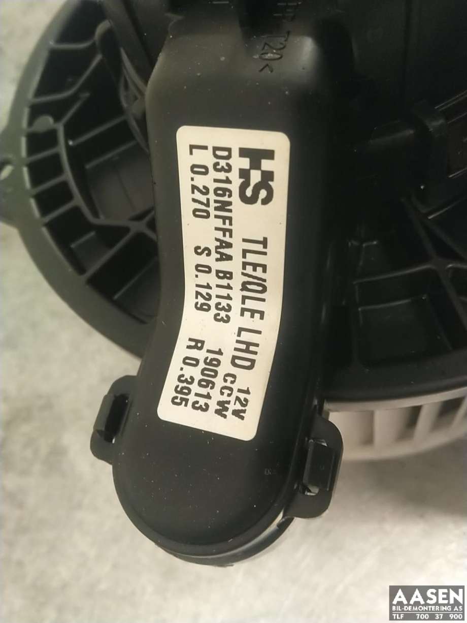 Varmeapparat motor til Kia Sportage 2016-2021 (Type IV)  (97113D 7000|)