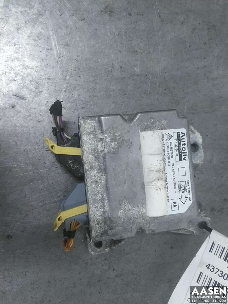 Airbag elektronikk til Citroën DS3, 2010-2019  (9683657880)