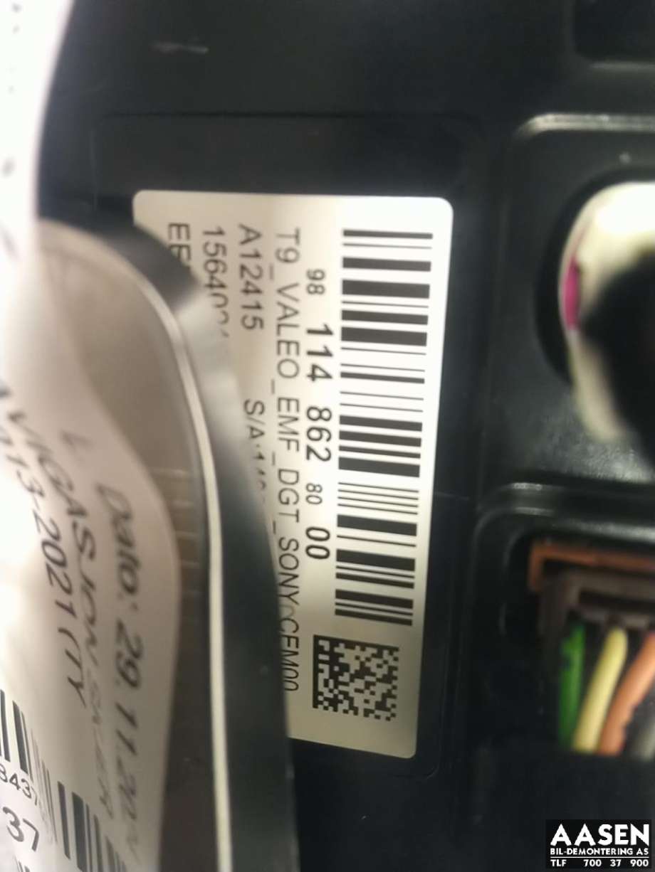 Bilstereo navigasjon skjerm til Peugeot 308 2013-2021 (Type II)  (98 114 862 80|)