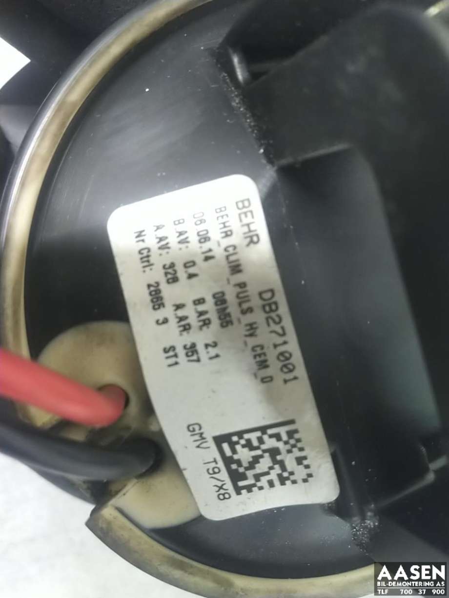 Varmeapparat motor til Peugeot 308 2013-2021 (Type II) (16 104 971 80|)