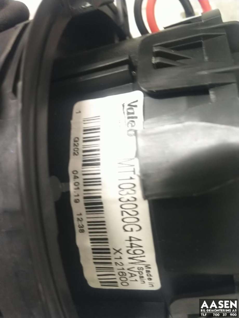 Varmeapparat motor til Nissan Leaf 2018-->> (Type II)  (MT1033020G|272063NL2A|)