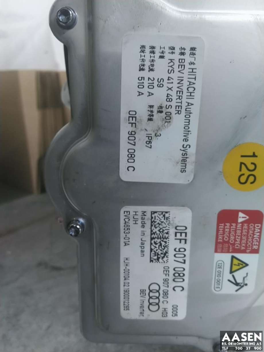 Inverter elbil til Audi e-tron 2018-->> (0EF 907 080 C|0EF 907 080 H|)