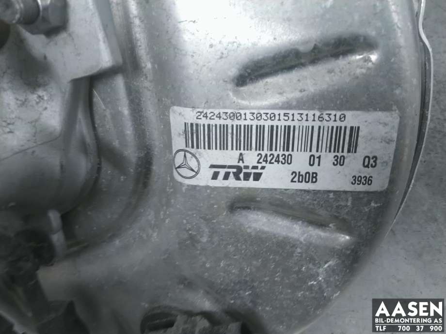 Bremsekraft-forsterker til Mercedes B-Klasse, electric drive 2014-2018 (W242) (W242)