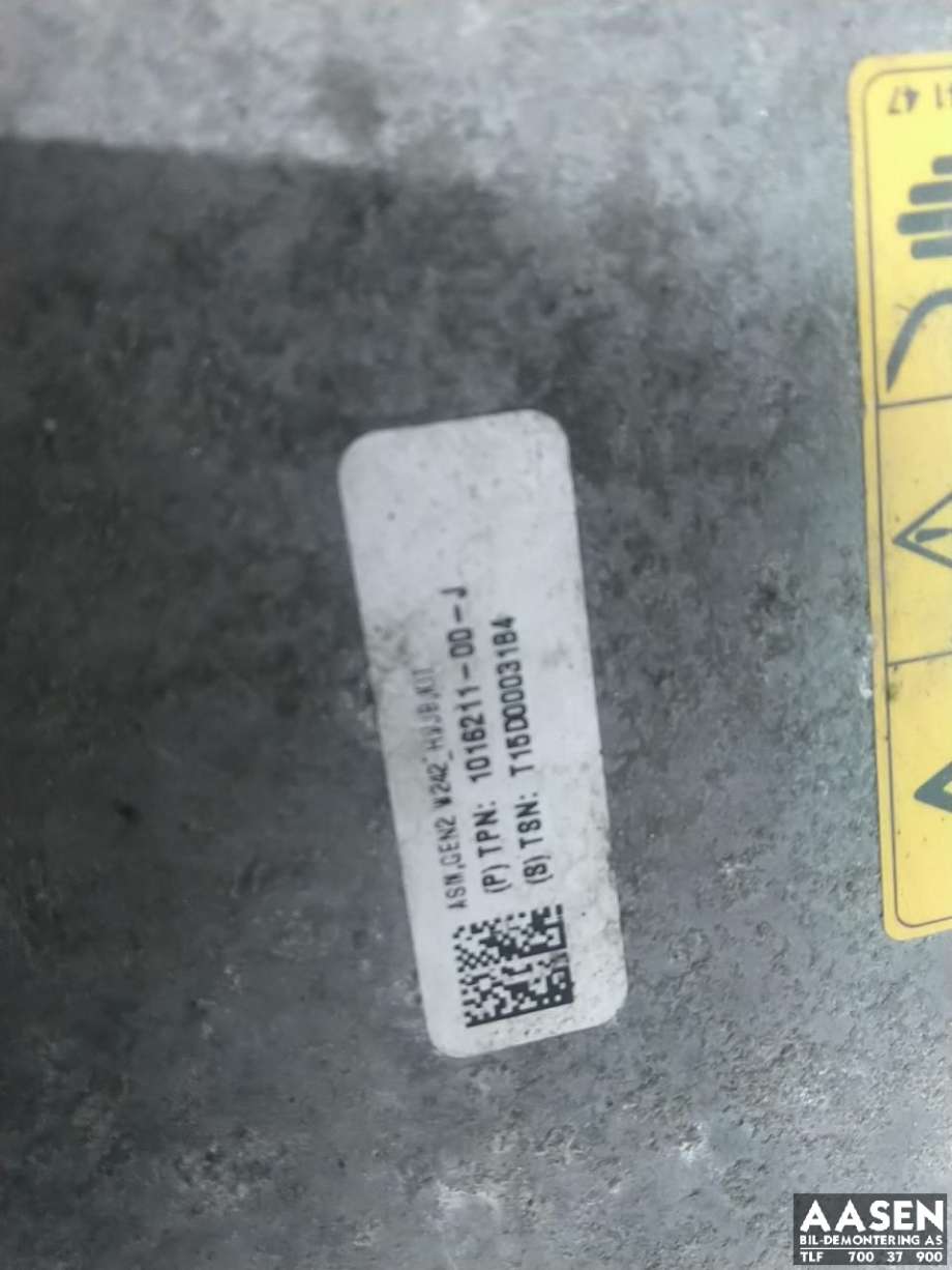 Koblingsboks elbil (HVJB) til Mercedes B-Klasse, electric drive 2014-2018 (W242) (W242) 