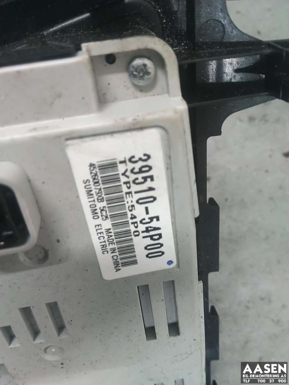 Varmeapparat betjening til Suzuki Vitara 2015-->> (Type IV)  (39510-54P00|)