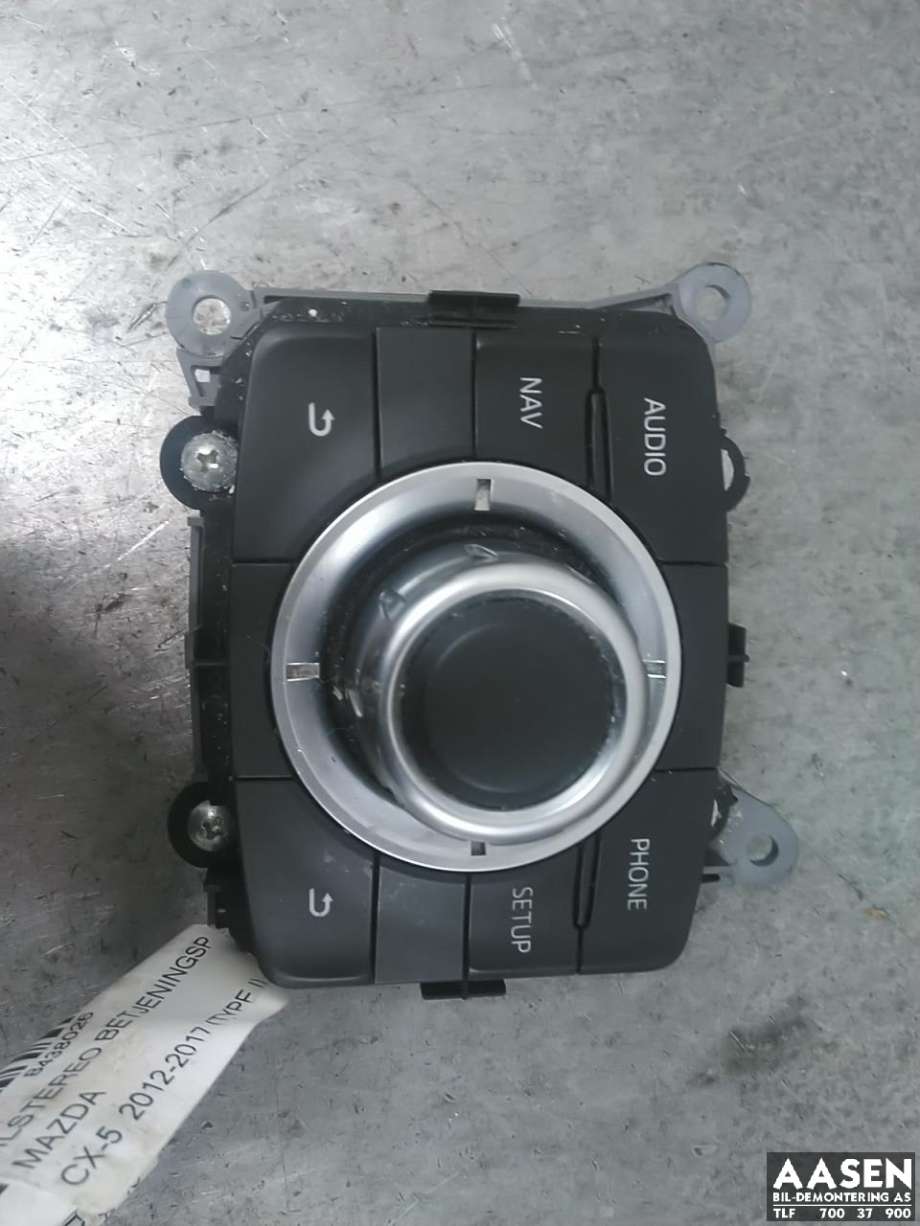 Bilstereo betjeningspanel til Mazda CX-5 2012-2017 (Type I)