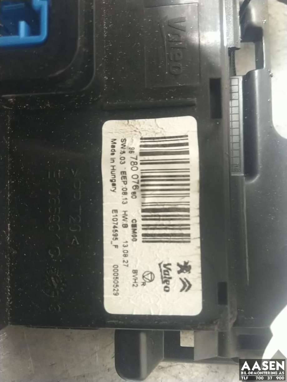 Styreenhet klima/aircondition til Peugeot 308 2013-2021 (Type II) (96 780 076 80|)