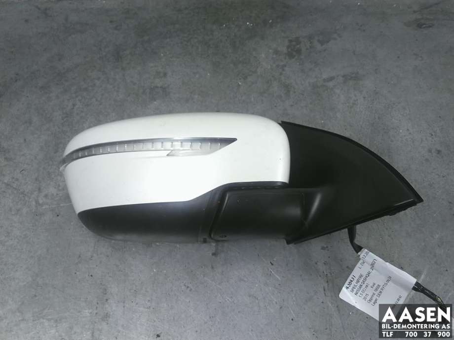 Speil høyre til Nissan Qashqai, 2014-2021 (Type II)  (963014EH6A)