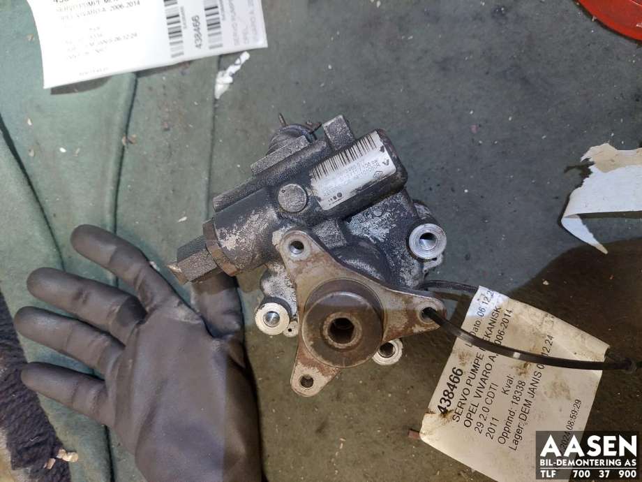Servo pumpe mekanisk til Opel Vivaro A 2006-2014 (7613955577|)