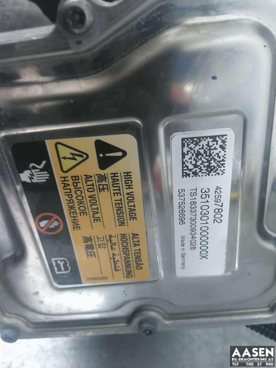 Varmeapparat PTC-heater til Opel Ampera-e 2017-->> (Type II) (42539734|42691833|)