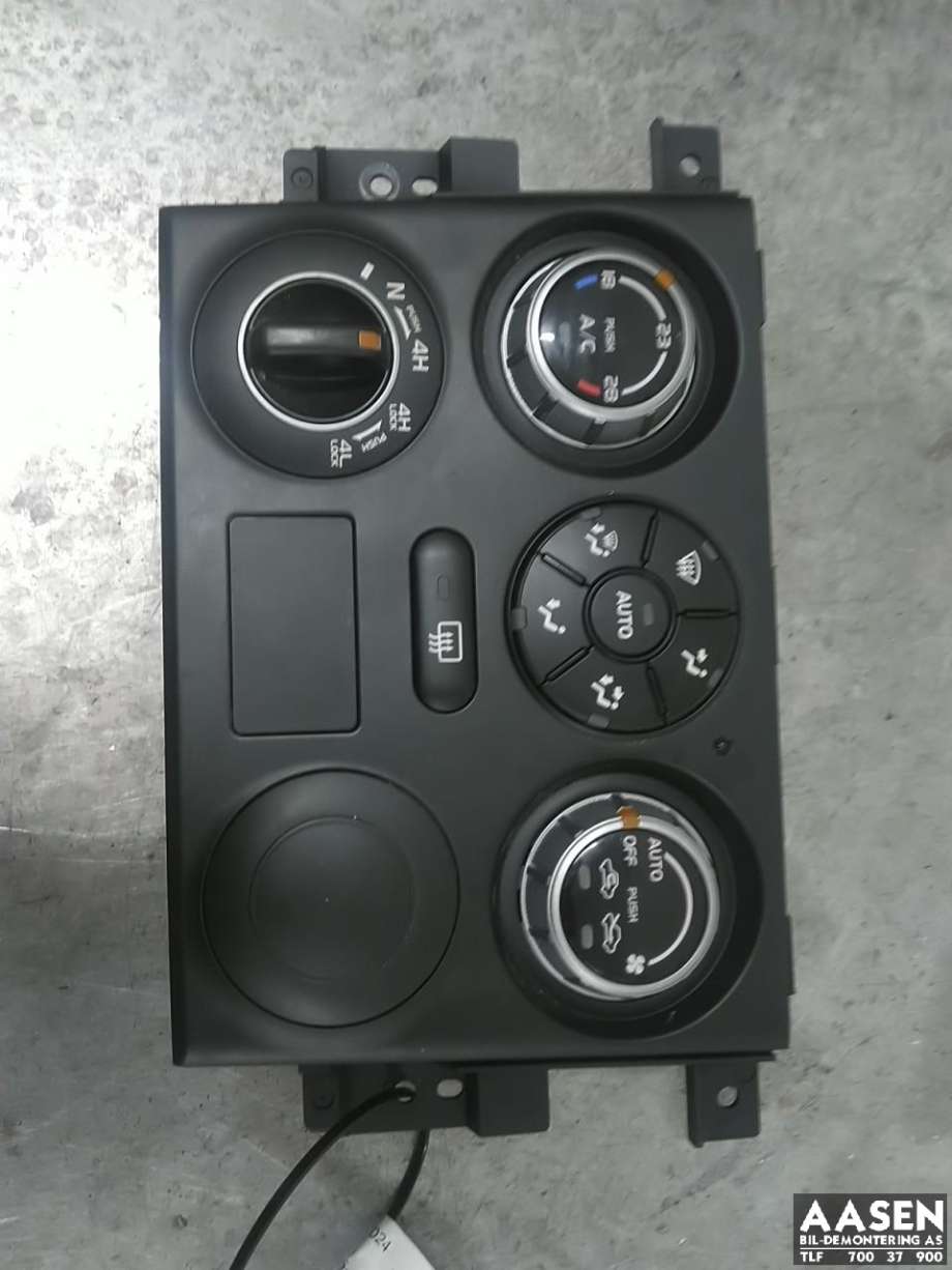 Varmeapparat betjening til Suzuki Grand Vitara, 2005-2015 (Type III)  