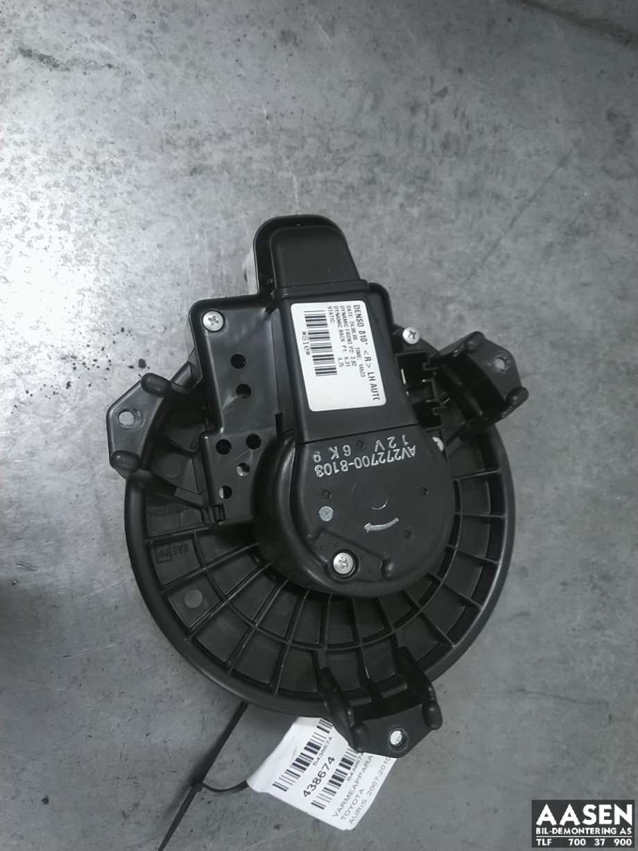 Varmeapparat motor til Toyota Auris, 2007-2010 (Type I, Fase 1)  