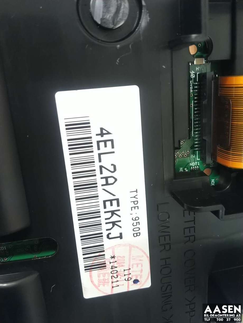 Instrumentpanel til Nissan Qashqai 2014-2021 (Type II) (248104EL2A|4EL2A EKKJ|248104EL2C)