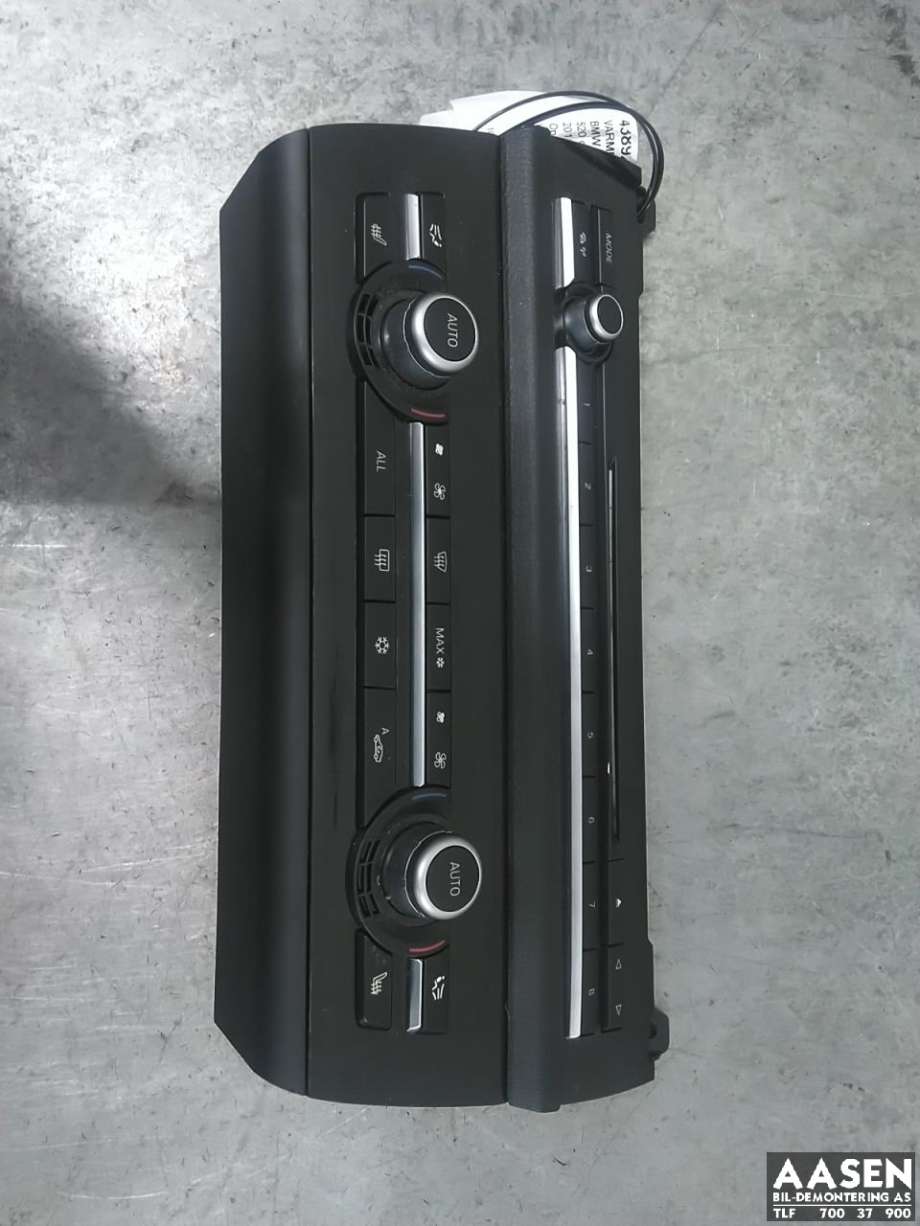 Bilstereo betjeningspanel til BMW 5-Serie 2010-2017 (F10/F11) (F10/F11)