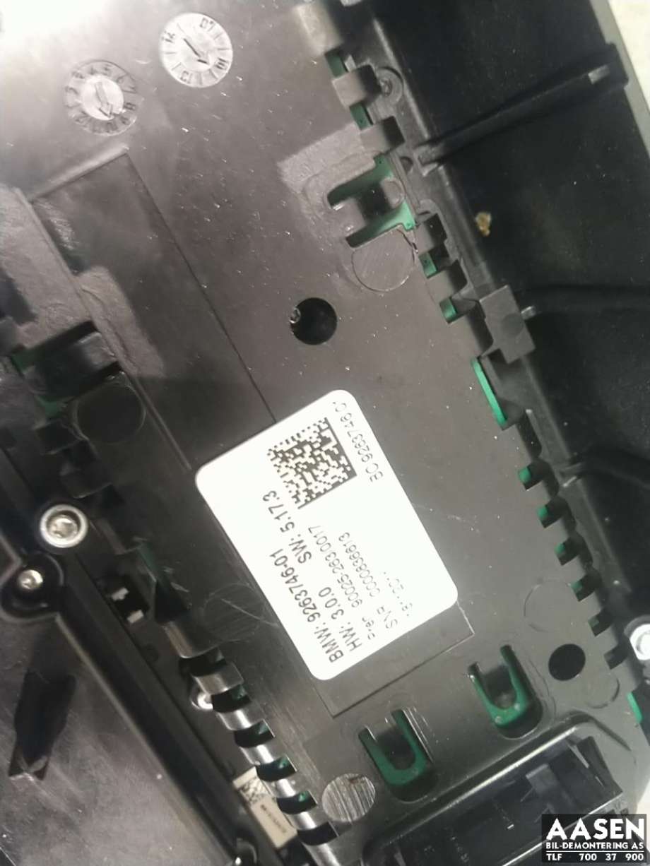 Bilstereo betjeningspanel til BMW 5-Serie 2010-2017 (F10/F11) (F10/F11)