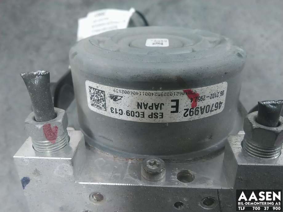 ABS sentral til Mitsubishi Outlander 2012-2015 (Type III, Fase 1)  (4670A993|)
