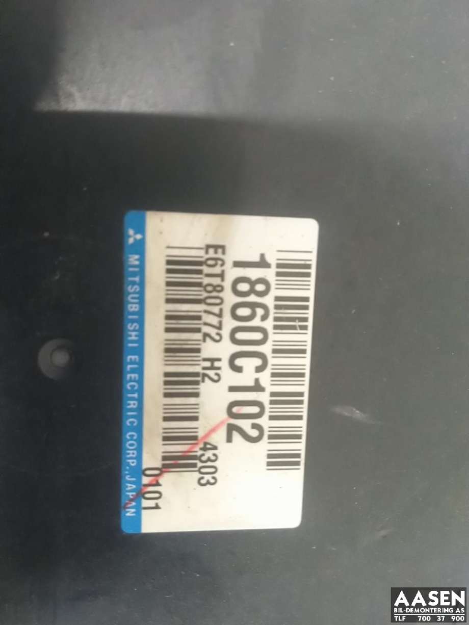 Styreenhet motor til Mitsubishi Outlander 2012-2015 (Type III, Fase 1)  (1860C102|)