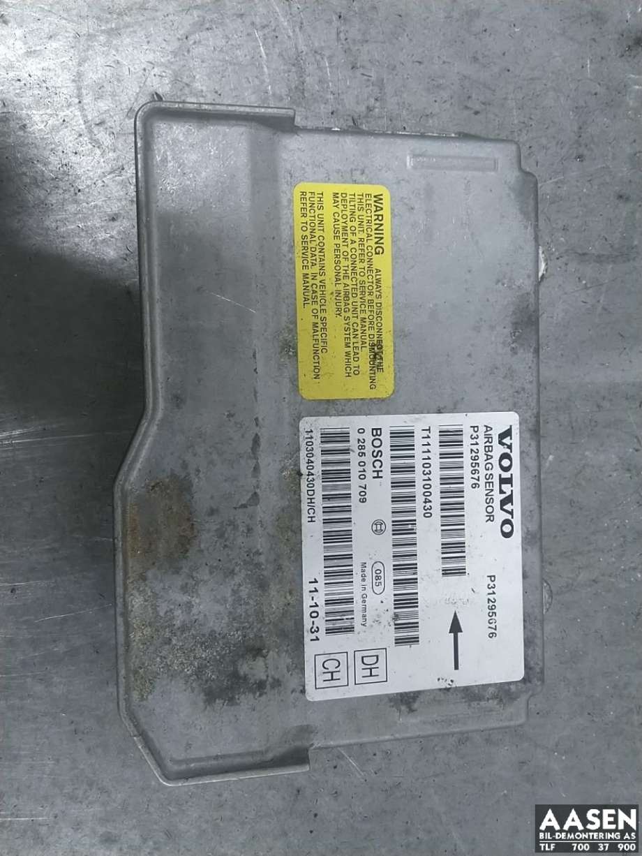 Airbag elektronikk til Volvo V70 2007-2013 (Type III, Fase 1)