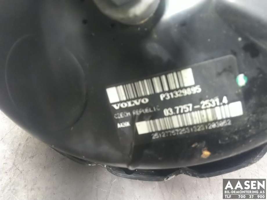 Bremsekraft-forsterker til Volvo V70 2007-2013 (Type III, Fase 1)  (31329897|)