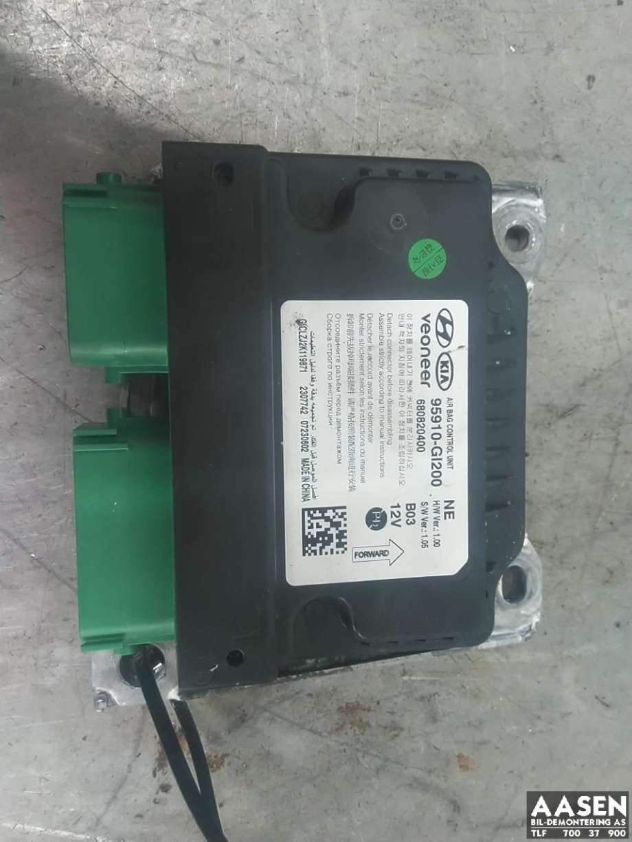 Airbag elektronikk til Hyundai Ioniq 5 2021-->> (95910 GI200|)