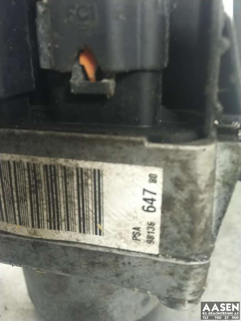 Servo pumpe elektrisk til Peugeot Partner 2015-2019 (Type II, Fase 2)  (16 133 615 80|16 163 833 80|16 808 943 80)
