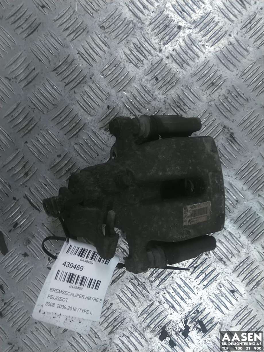 Bremsecaliper høyre bak til Peugeot 3008, 2009-2016 (Type I)  (4401 Q1)