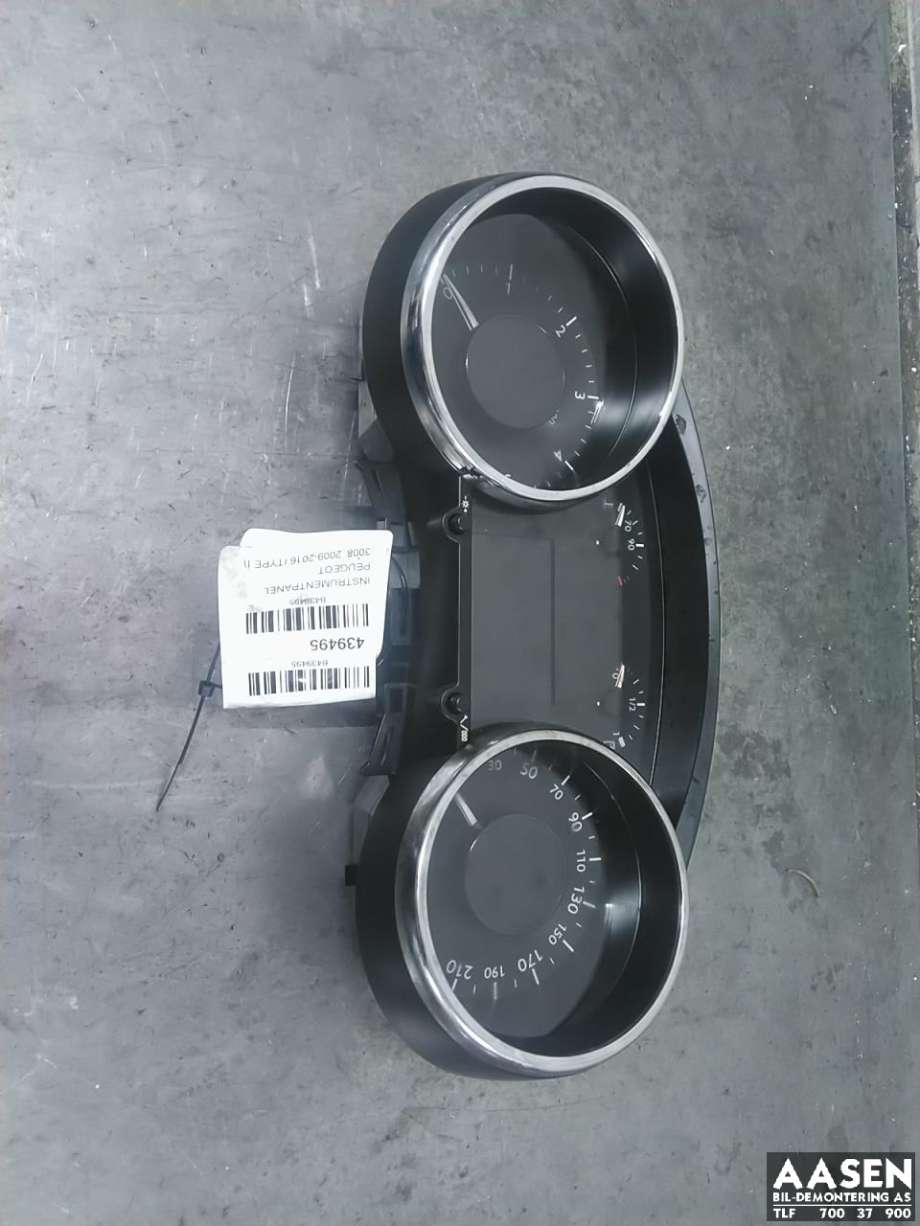Instrumentpanel til Peugeot 3008, 2009-2016 (Type I)  (6103 Y4)