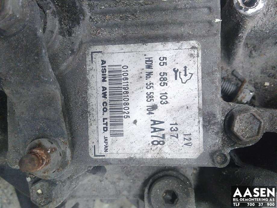 Girkasse automat til Opel Insignia A 2009-2014  (55575941|95512818|)