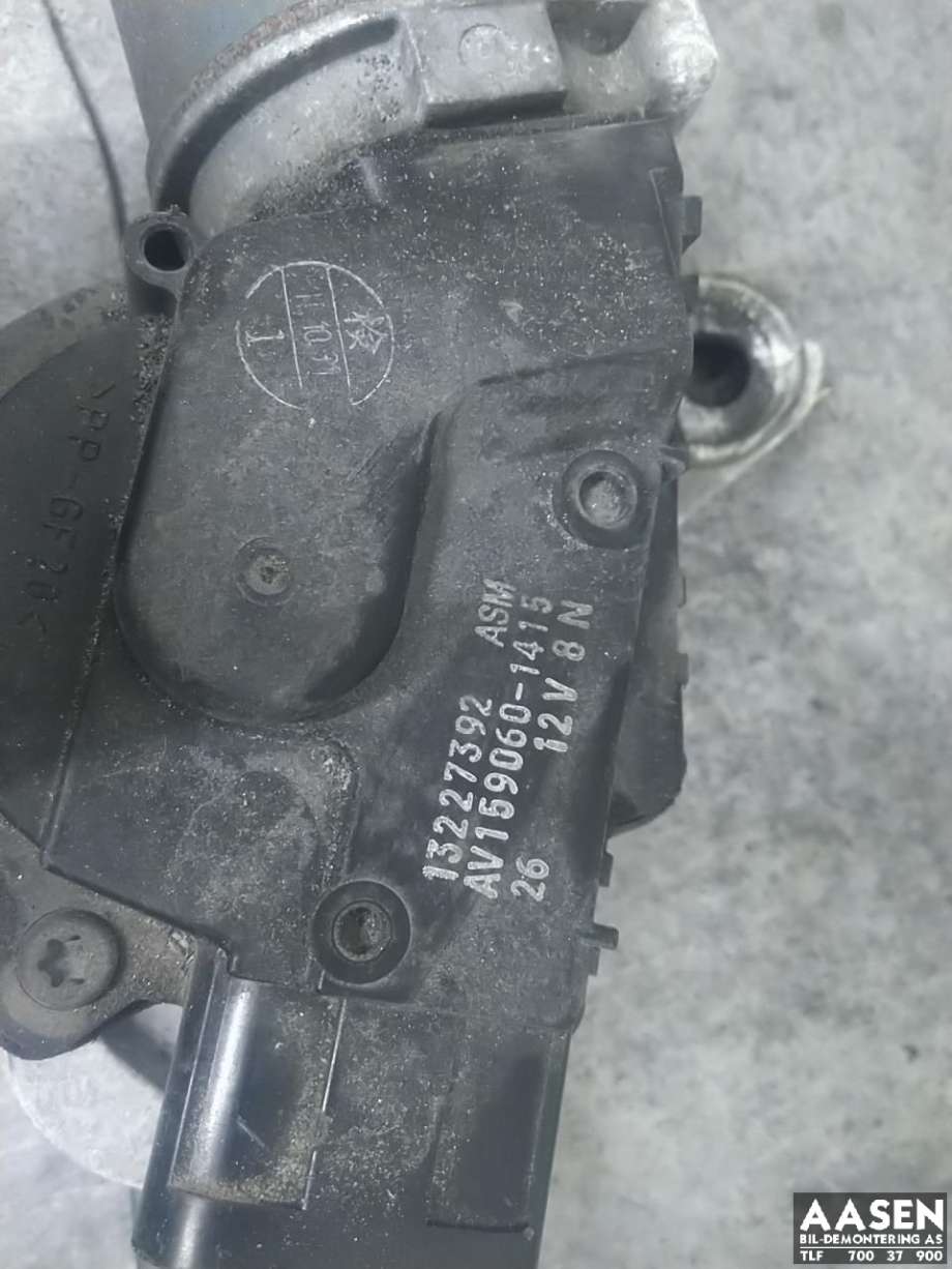 Viskermotor frontrute komplett m/overføring til Opel Insignia A 2009-2014  