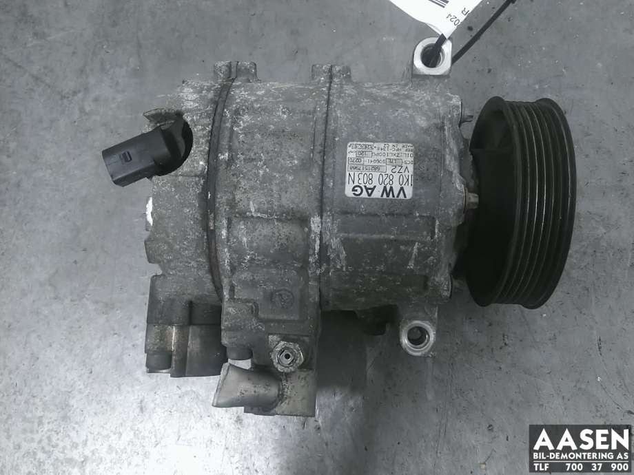 Aircondition kompressor til Audi A3 2003-2008 (Type II, Fase 1) (1K0 820 859 S|1K0 820 859 SX|)