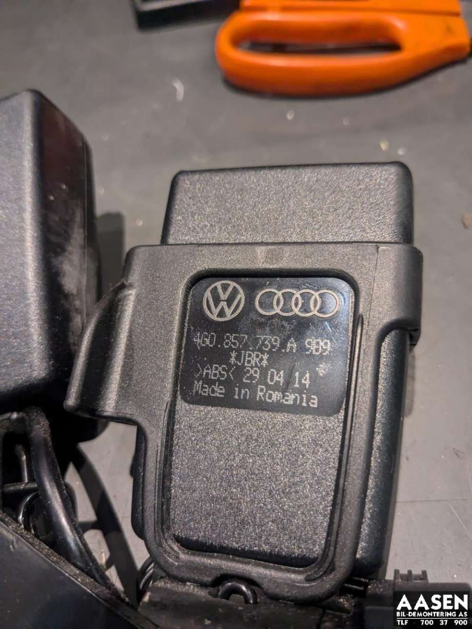 Sikkerhetsbeltelås baksete til Audi RS6 2013-2018 (4G0 857 739 A|)