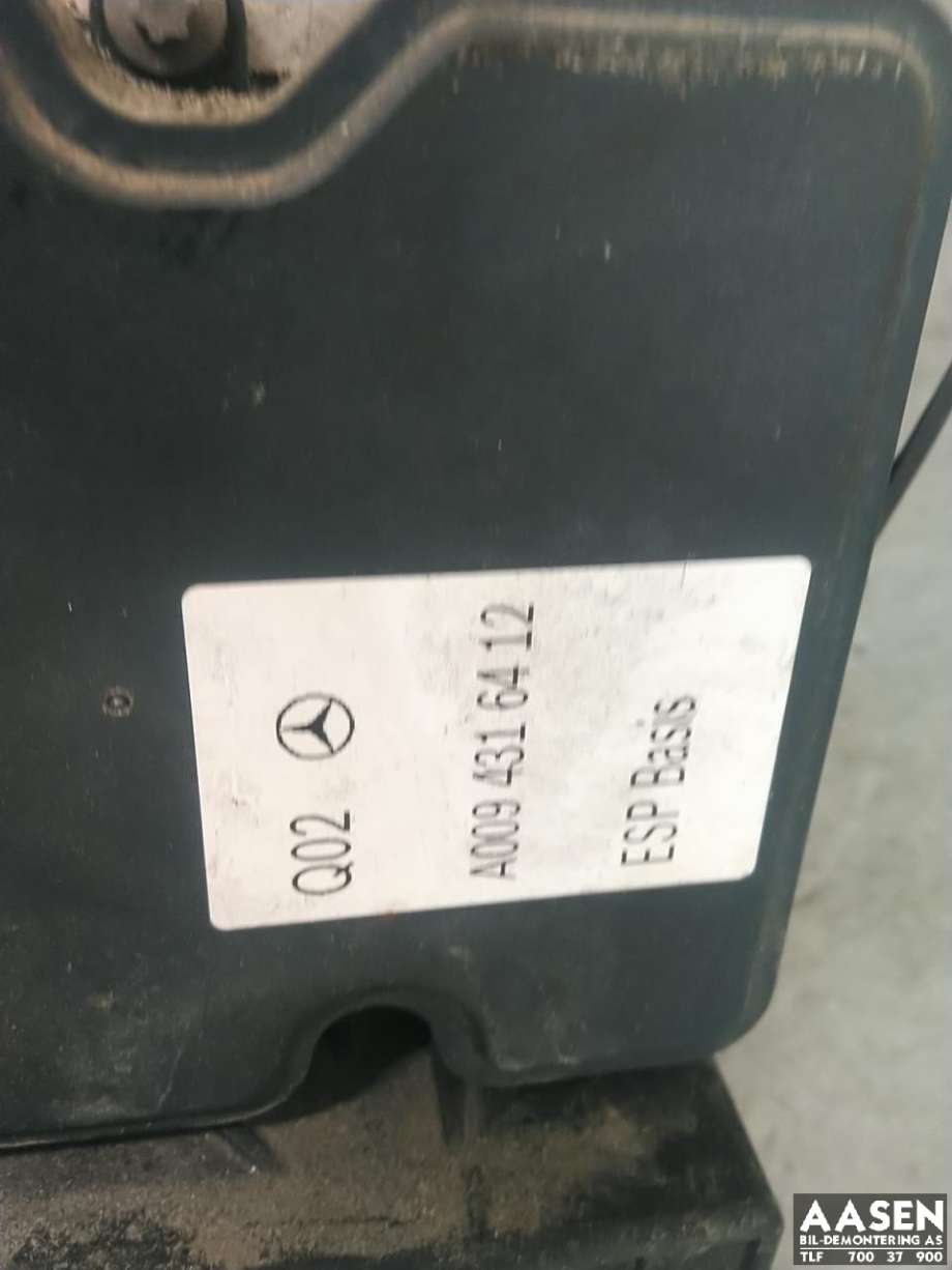 ABS sentral til Mercedes A-Klasse 2012-2018 (W176) (W176) (A 009 431 22 12|A 009 431 65 12|)