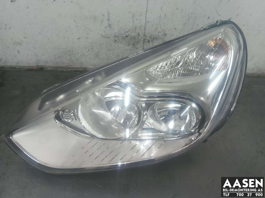Frontlykt venstre halogen til Ford S-Max, 2010-2015 (Type I, Fase 2)