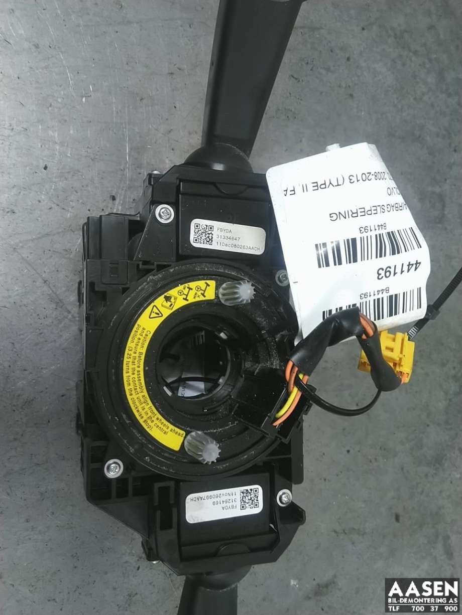 Airbag slepering til Volvo XC70, 2008-2013 (Type II, Fase 1)  
