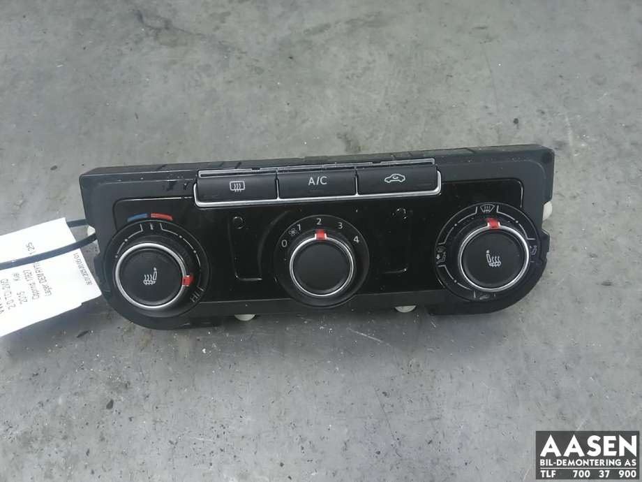 Varmeapparat betjening til VW Caddy 2015-2020 (Type III, Fase 3) (1K8 907 426 AN|)