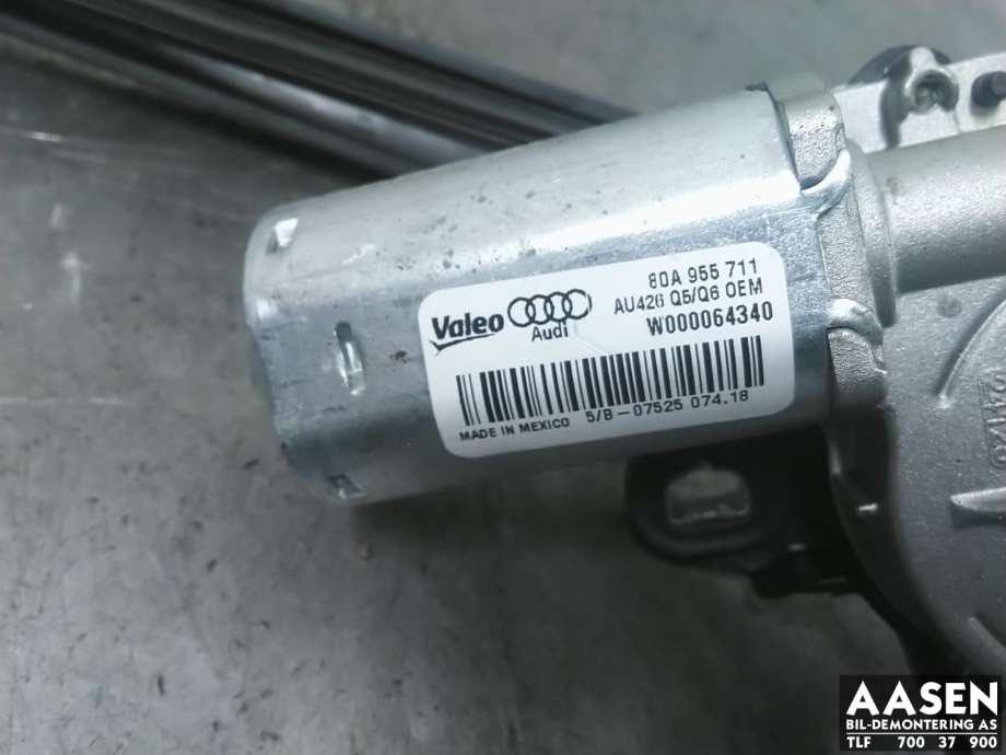 Viskermotor bakrute til Audi Q5 2017-->> (Type II)  (80A 955 711|)
