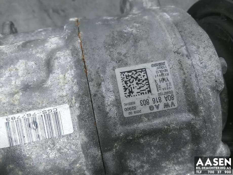 Aircondition kompressor til Audi Q5 2017-->> (Type II)  (80A 816 803|)