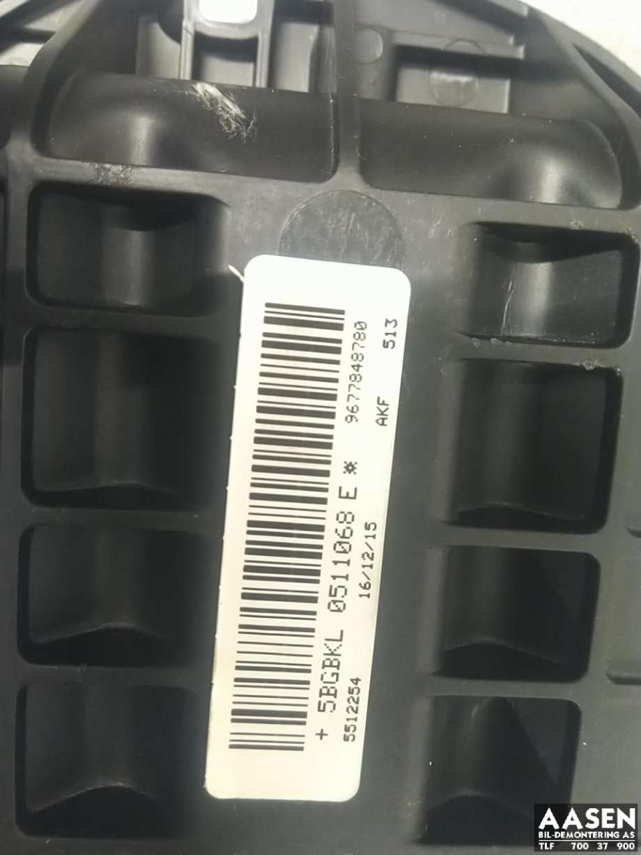 Airbag passasjer til Peugeot 308 2013-2021 (Type II)  (96 778 487 80|)