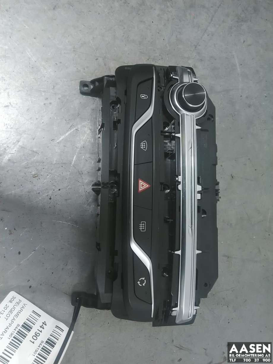 Varmeapparat betjening til Peugeot 308, 2013-2021 (Type II)