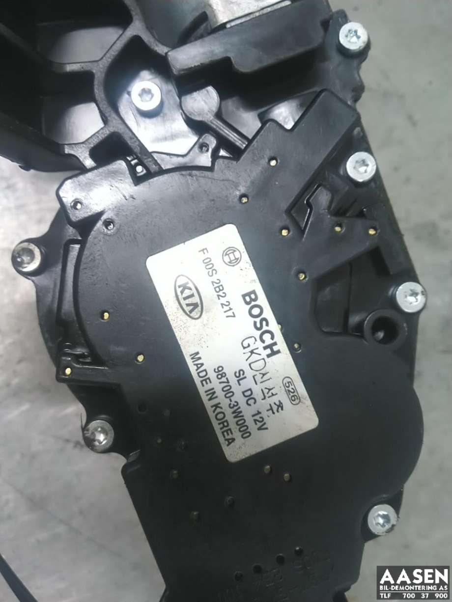 Viskermotor bakrute til Kia Sportage 2010-2016 (Type III)  (98700 3W000|)