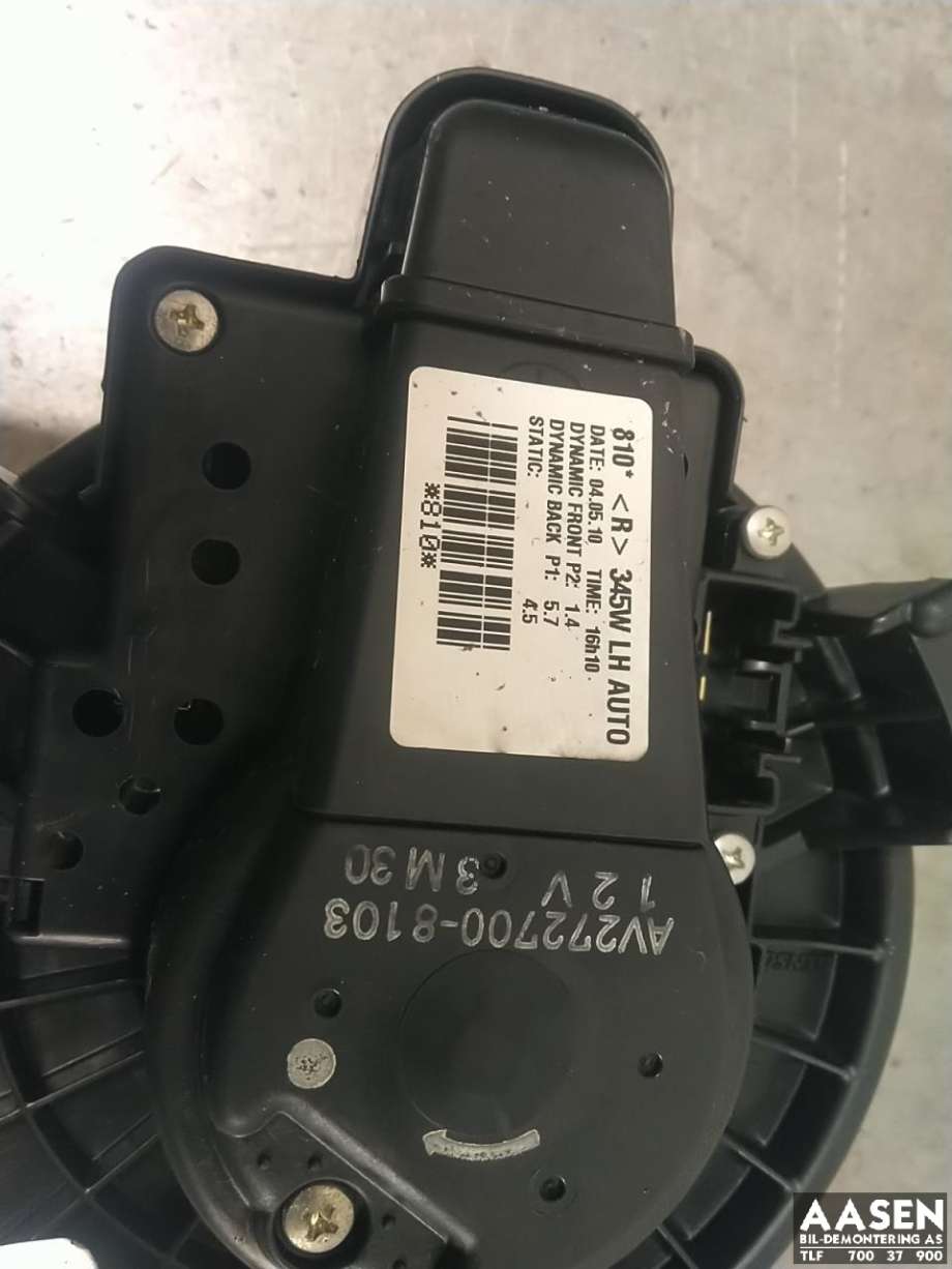 Varmeapparat motor til Toyota Avensis 2009-2015 (Type III, Fase 1) (8710302150|)