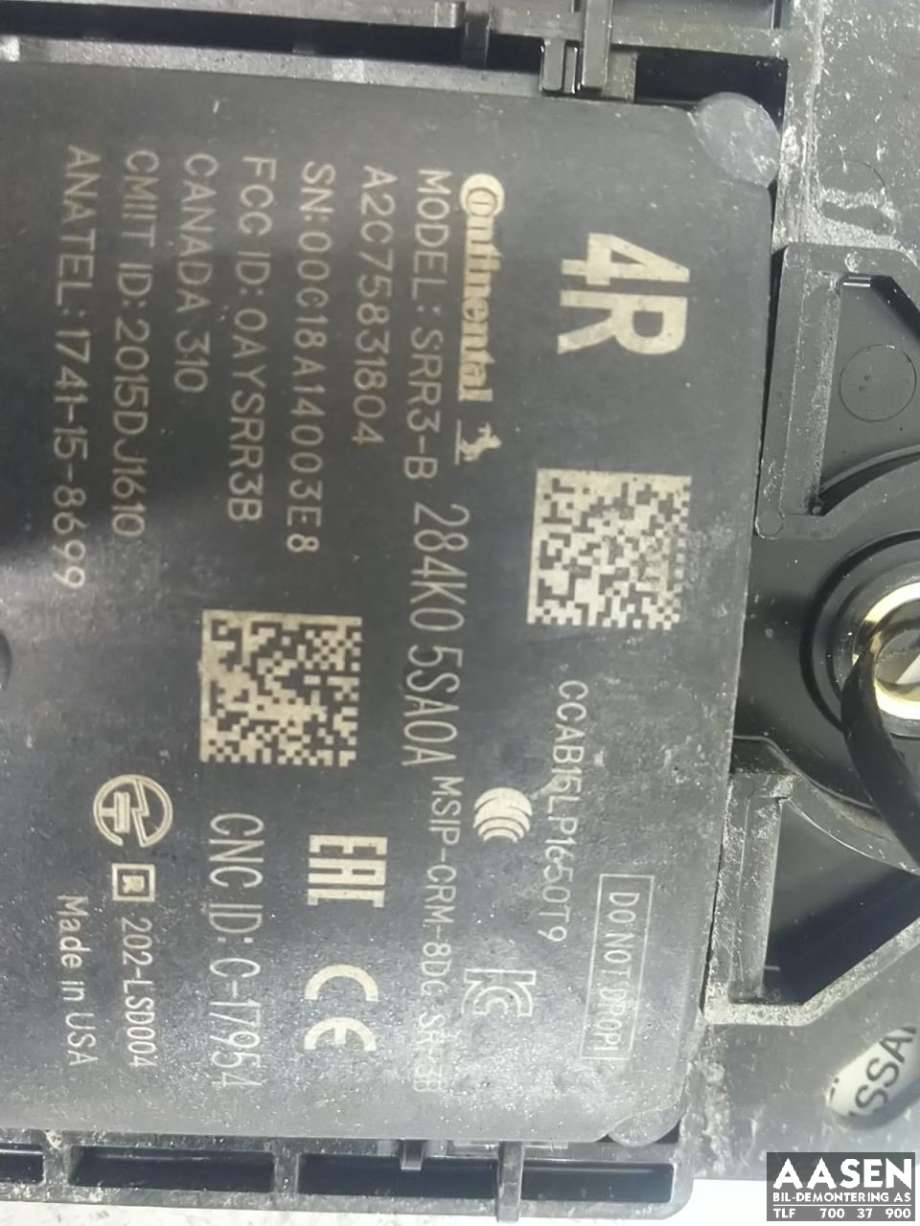 Sensor blindsone til Nissan Leaf 2018-->> (Type II)  (284K05SA0A|)