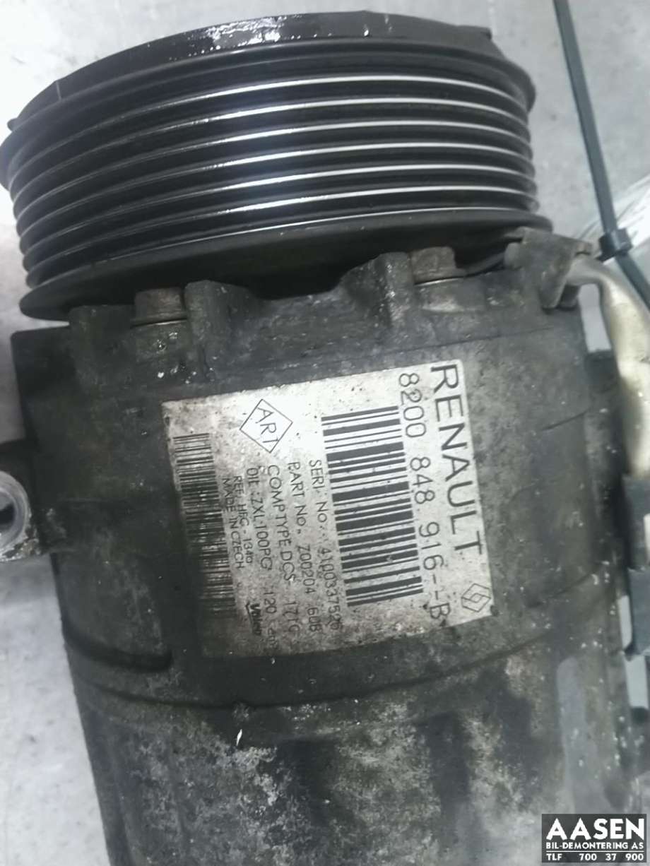 Aircondition kompressor til Opel Vivaro B 2014-2019