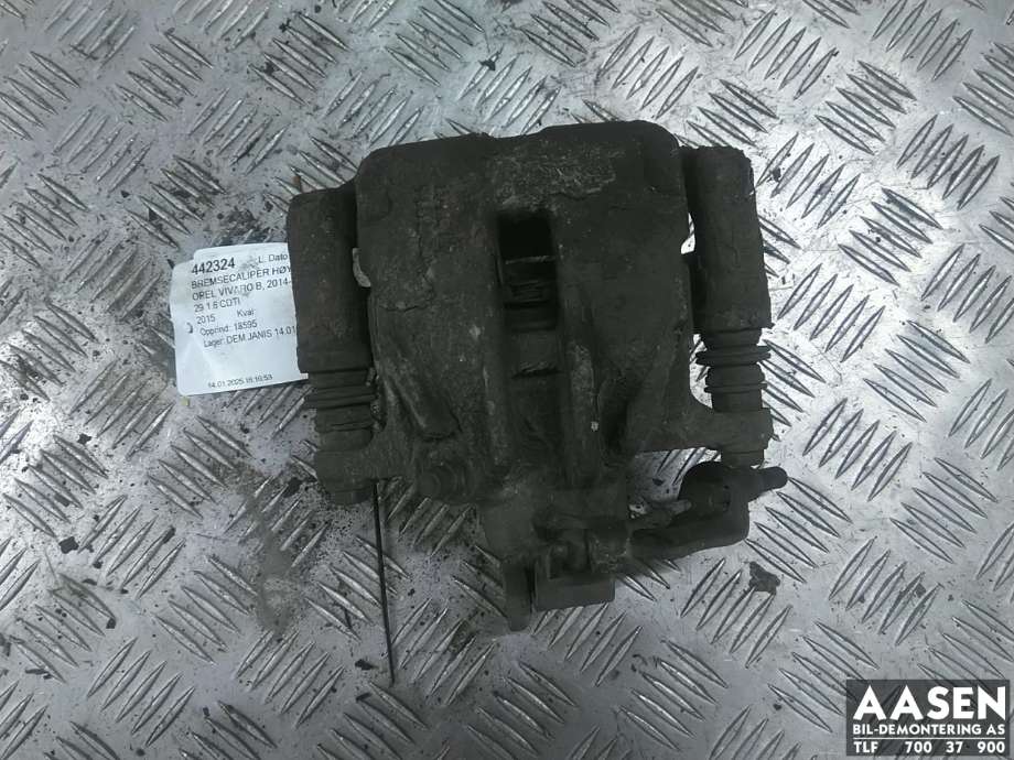 Bremsecaliper høyre bak til Opel Vivaro B, 2014-2019  
