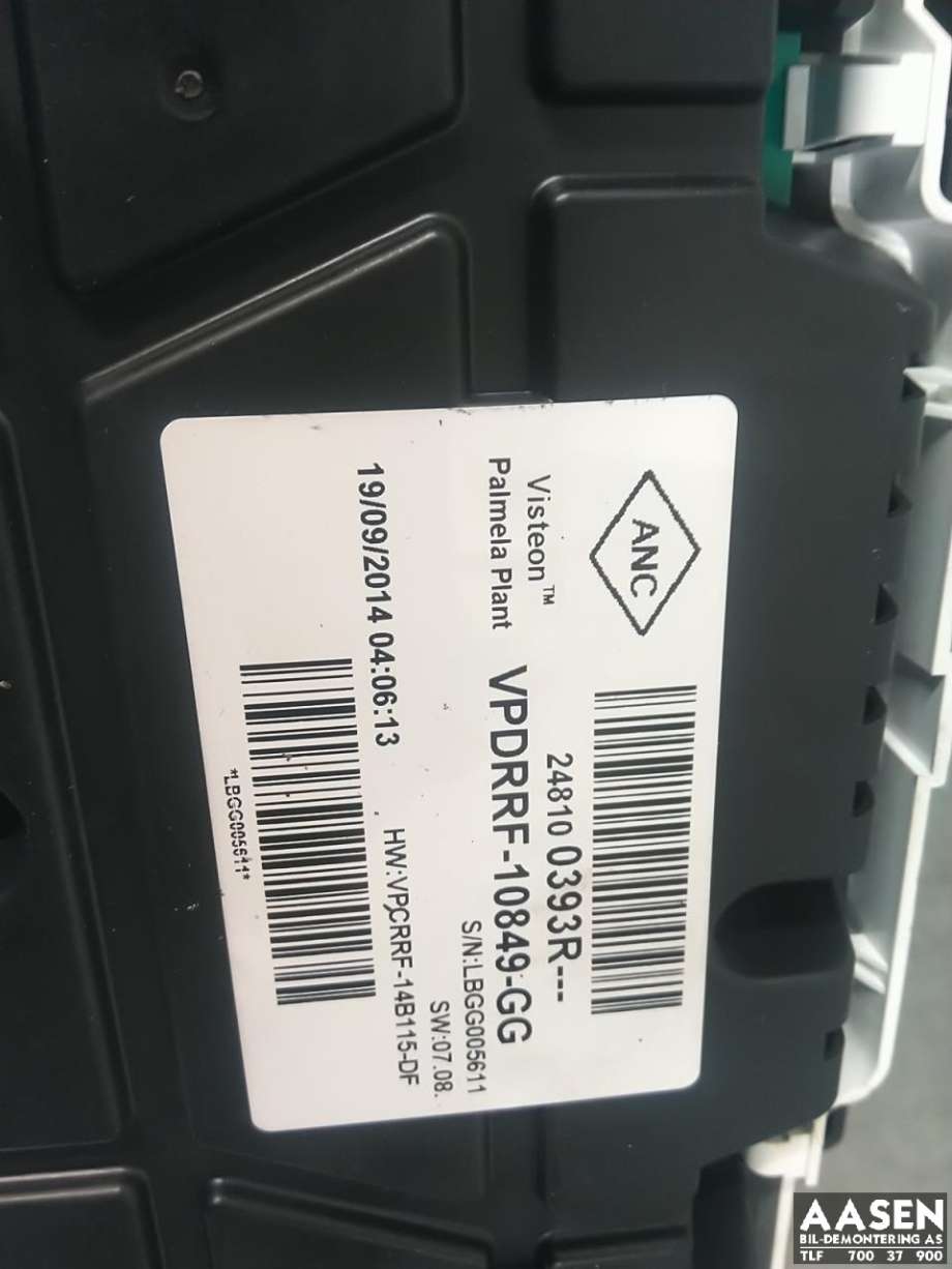 Instrumentpanel til Opel Vivaro B 2014-2019  
